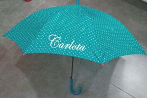 Paraguas Personalizados pintados y bordados