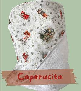 Capa de baño | ❤️ Colección caperucita