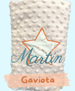 Manta de bebé |🌊 Colección gaviotas