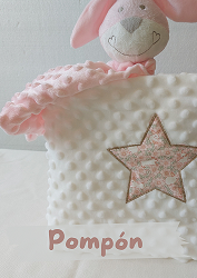 🌸Canastilla Básica Sueño | Colección Pompón Rosa