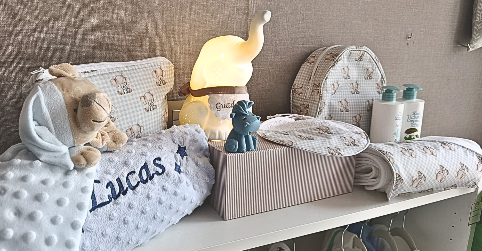 🐘 Canastilla Premium – Colección Elefante - Imagen 2