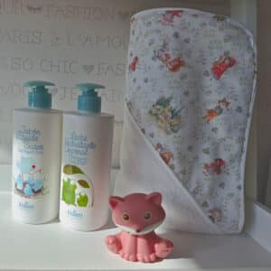 ❤️ Canastilla Básica Baño | Colección Caperucita