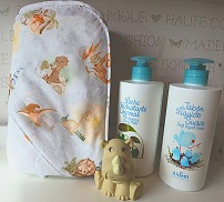 🦕 Canastilla Básica Baño | Colección Dino