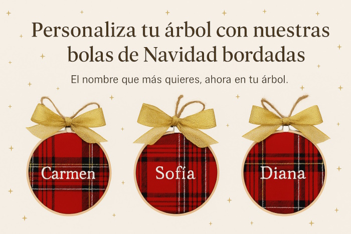 En este momento estás viendo 🎄 Descubre la Magia de Personalizar tu Árbol con Nuestras Bolas de Navidad Bordadas
